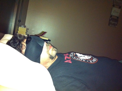 Sleeping Cyborg Dave